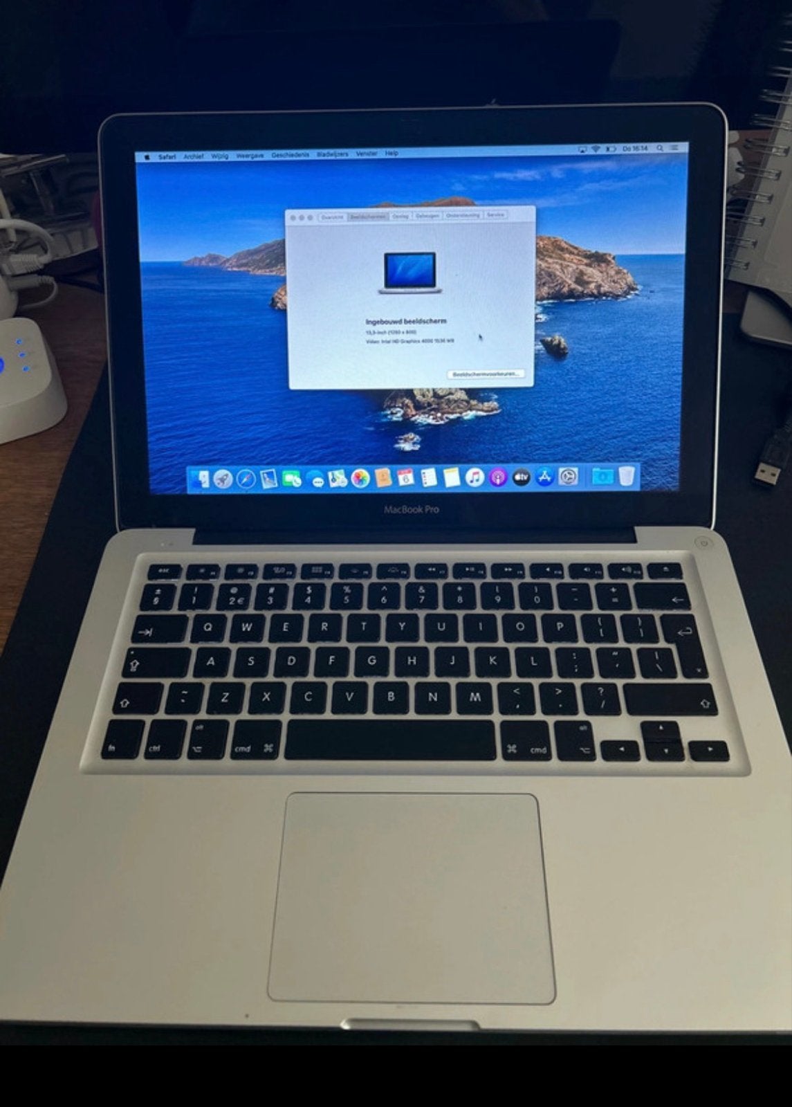 MacBook Pro (13-inch, Mid 2012) - 8GB RAM, 500GB SSD, Computers en Software, Apple Macbooks, Gebruikt, 2 tot 3 Ghz, Qwerty, 8 GB