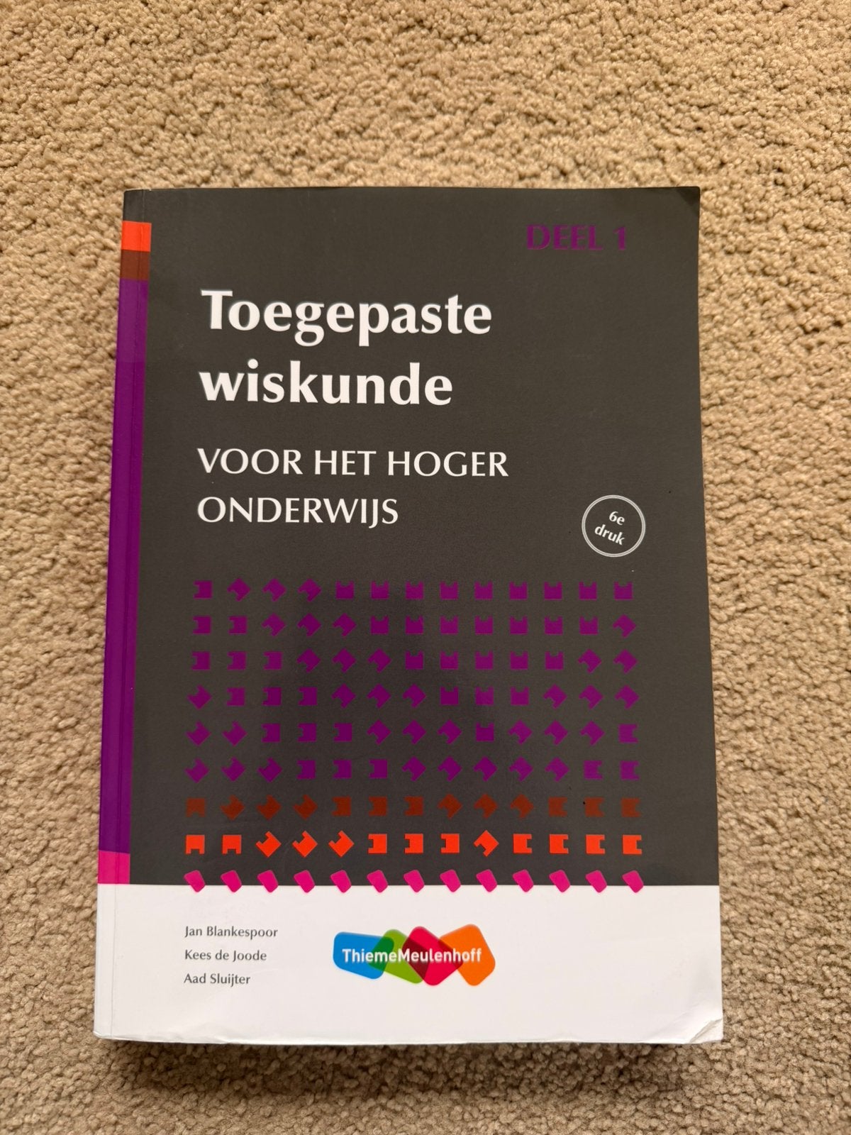 Toegepaste wiskunde deel 1, Boeken, Gelezen, Ophalen of Verzenden, J.H. Blankespoor; C. de Joode; A. Sluijter, Nederlands