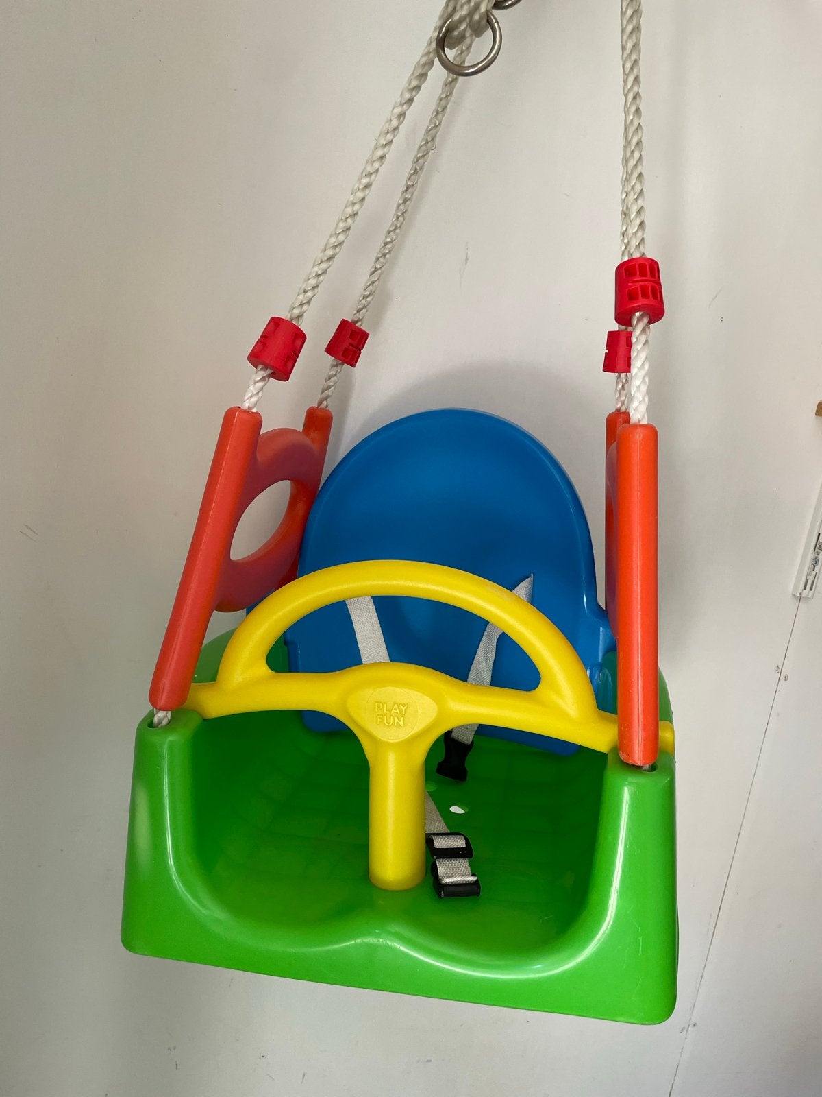 3 in 1 baby- en peuterschommel, Kinderen en Baby's, Speelgoed | Buiten | Speeltoestellen, Ophalen, Zo goed als nieuw, Schommel