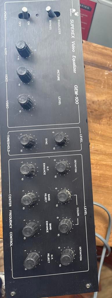 SUPREX Video Equalizer Model GEN-100, Ophalen of Verzenden, Zo goed als nieuw