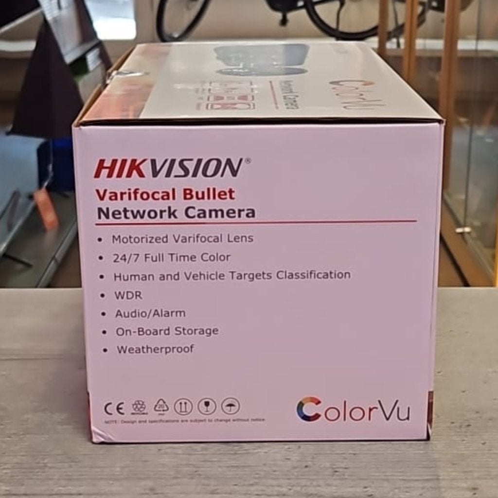 Hikvision Pro Series ColorVu DS-2CD2687G2T-LZS 2.8-12mm 8MP, Huis en Inrichting, Hikvision, Gebruikt, https://www.hikvision.com/en/support/contact-us/