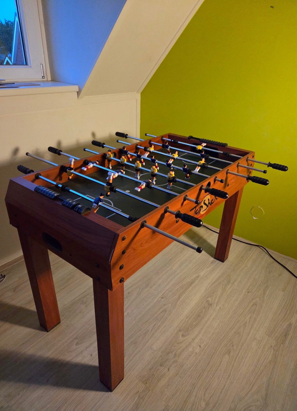 Tafelvoetbaltafel Top Shot - 120x62x82 cm, Ophalen, Gebruikt