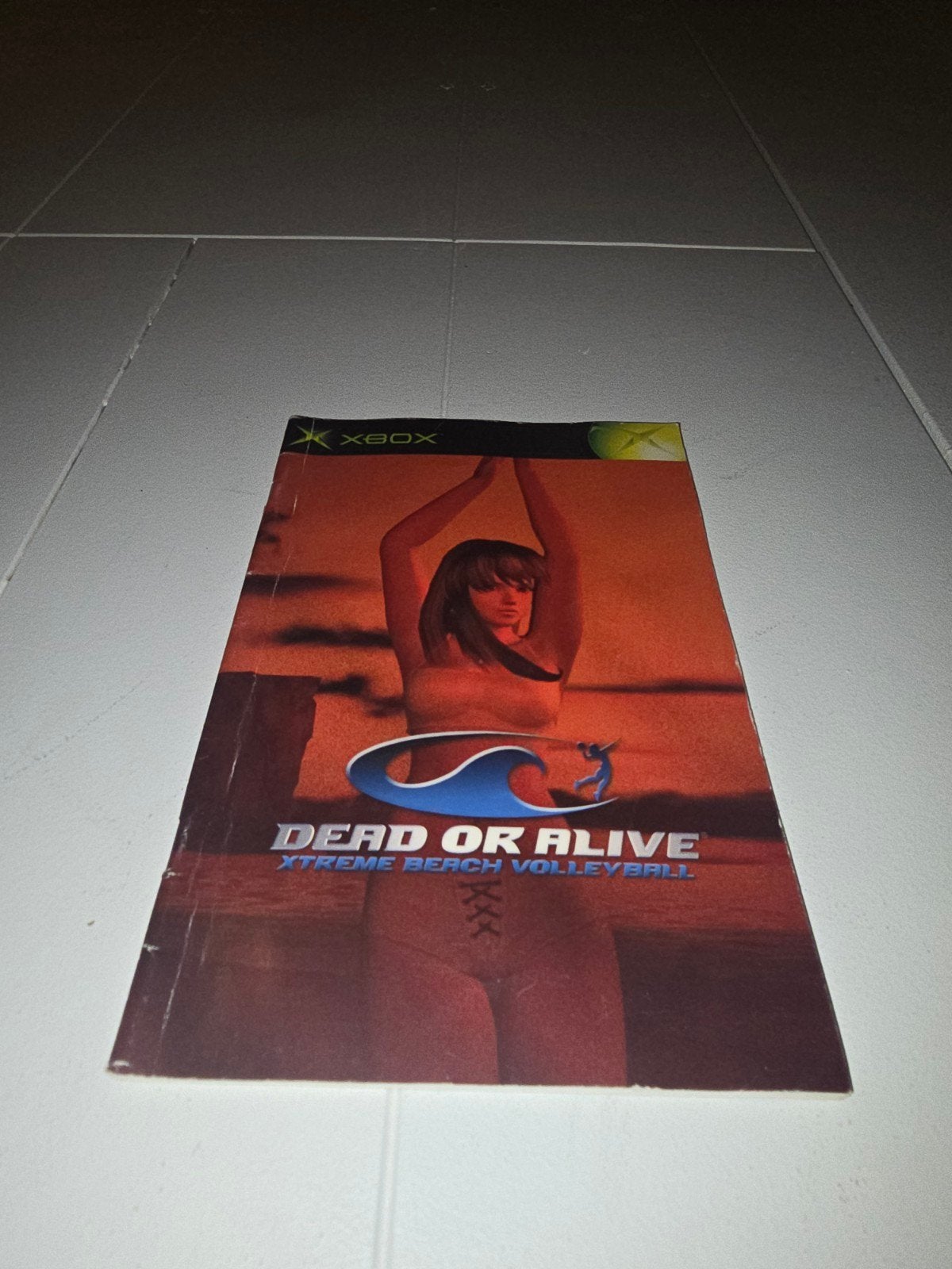 Dead or Alive Xtreme Beach Volleyball (Xbox) Handleiding, 2 spelers, Ophalen of Verzenden, Vechten