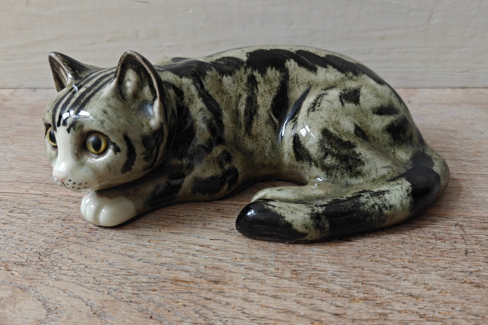 Vaga kattenbeeldje, Verzamelen, Beelden en Beeldjes, Ophalen of Verzenden, Zo goed als nieuw, Dier