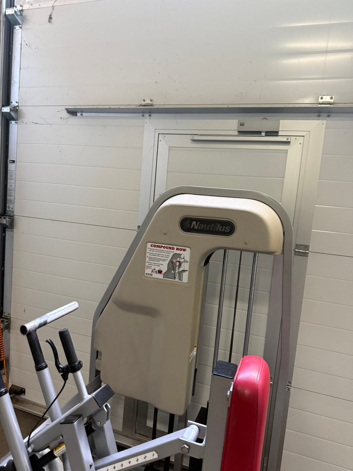 Nautilus 2st Compound row/ seated row/ rudergerät/ rower, Sport en Fitness, Fitnessmaterialen, Ophalen, Gebruikt, Overige typen