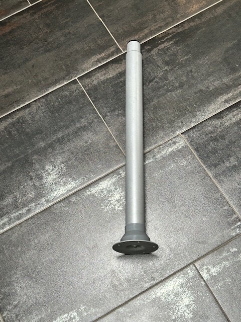 Tafelpoten Metaal, in hoogte verstelbaar, zgan,, Ophalen, Minder dan 50 cm, 50 tot 100 cm, Rond