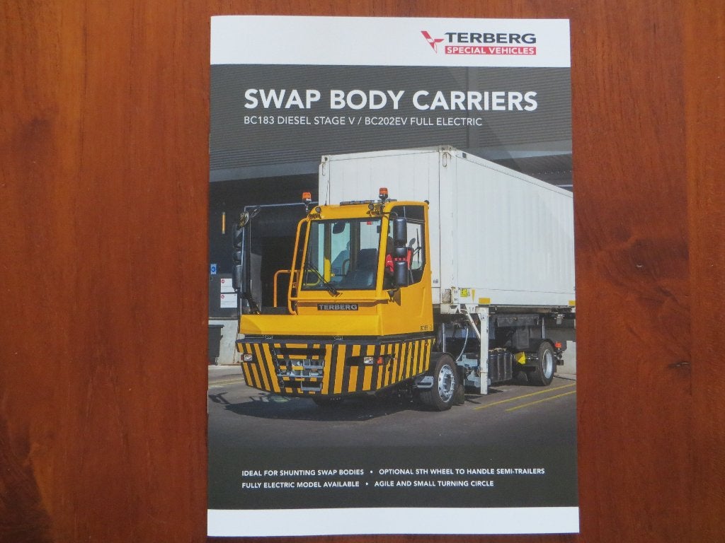 Terberg Swap Body Carriers BC183 diesel stage V / BC202EV, Ophalen of Verzenden, Nieuw, Overige merken