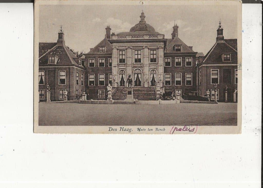 Den Haag Huis ten Bosch 31-8-1932 A Klitzsch, Verzamelen, Ophalen of Verzenden, 1920 tot 1940, Gelopen, Zuid-Holland