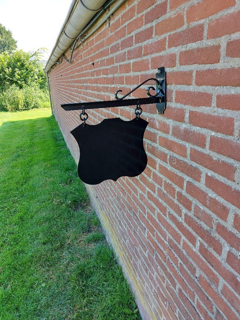 Naambordje, Ophalen, Metaal, Nieuw, Wandbord