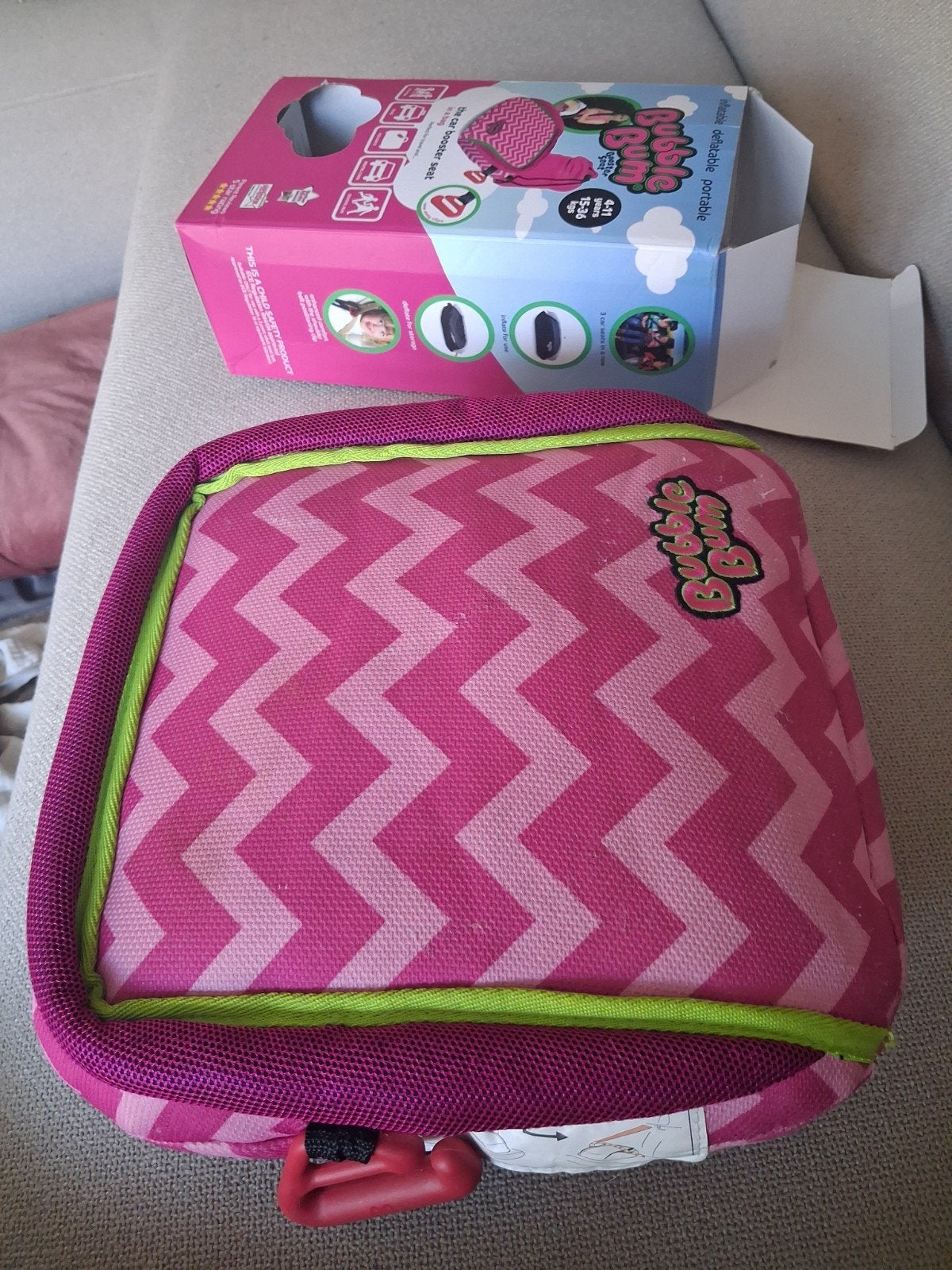 bubblebum, let op hij is lek, Verzenden, 15 t/m 36 kg, Overige merken, Autogordel