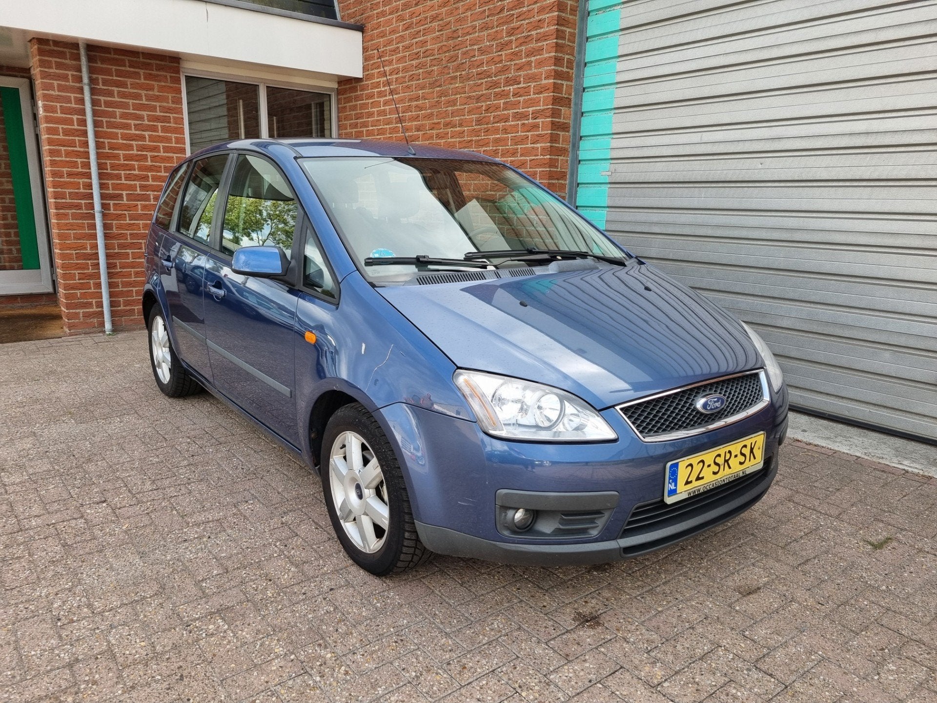 Ford Focus C-Max 1.8-16V Futura Automaat! Airco! Bj:2006 NAP, 125 pk, Gebruikt, 700 kg, Blauw