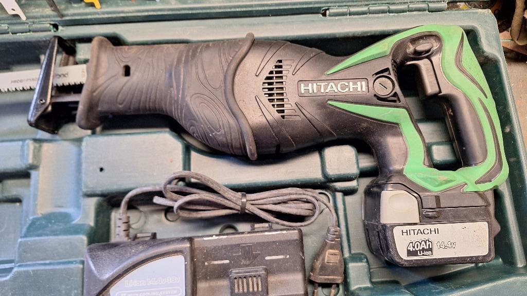 Hitachi Hikoki Accu Reciprozaag CR14DSL schrobzaag alleszaag, ., Ophalen of Verzenden, Zo goed als nieuw, .