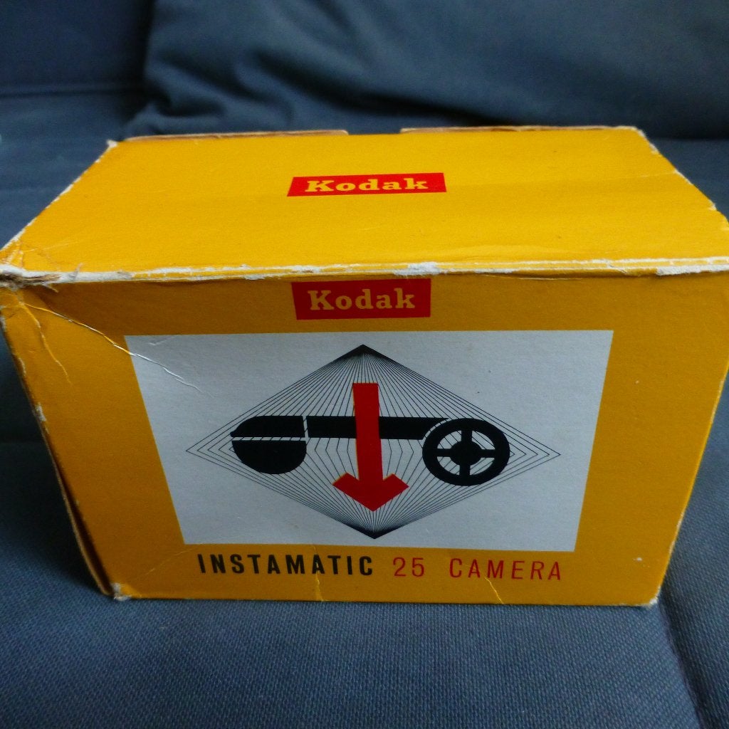 Kodak instamatic camera in de originele doos, Audio, Tv en Foto, Fotocamera's Analoog, Ophalen of Verzenden, Zo goed als nieuw