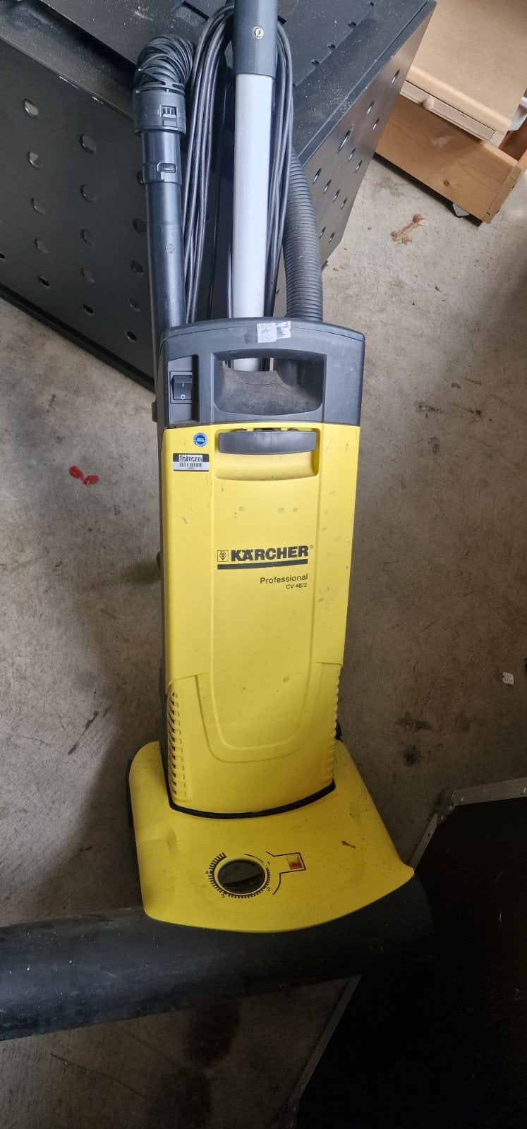 Kärcher Professional CV 48/2 - Professionele stofzuiger, Stofzak, Gebruikt, Kärcher, Ophalen of Verzenden