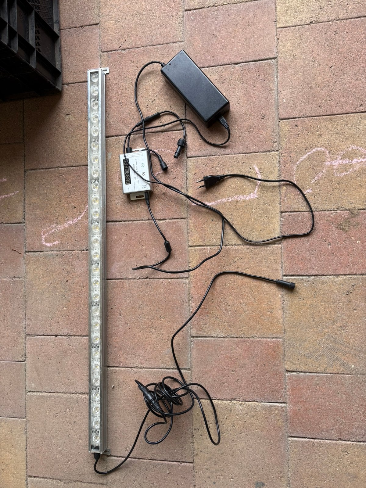 JMB led balk (94 cm) en controller en adapter, Dieren en Toebehoren, Ophalen, Zo goed als nieuw, Verlichting of Verwarming