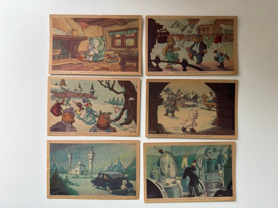 Tom Poes complete serie 8 Tom Poes en de rare uitvinding, Ophalen