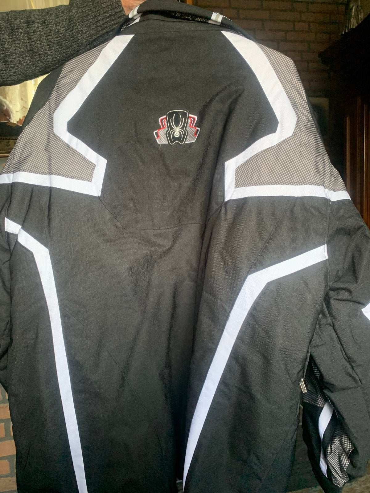 Zgan Spyder jas, maat XL, zwart, lang model, Ophalen of Verzenden, Zo goed als nieuw, Maat 56/58 (XL), Jack