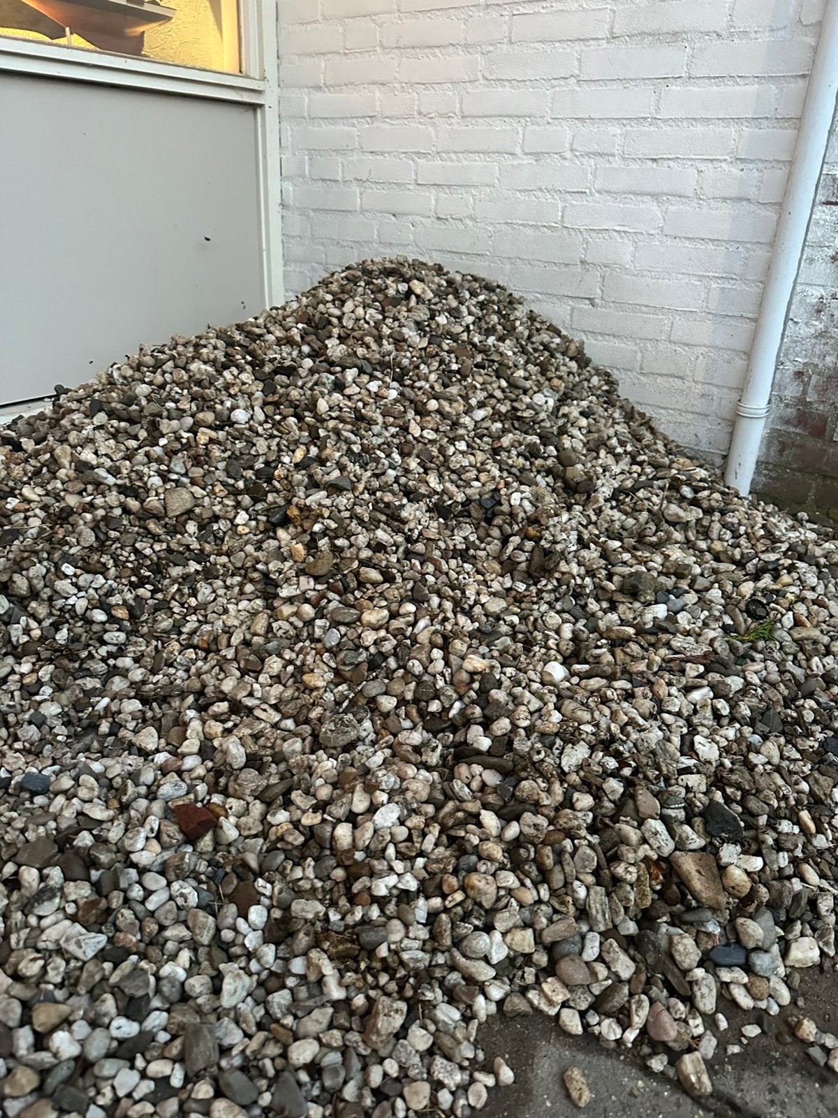 Grind gespoeld gratis, Tuin en Terras, Ophalen, Gebruikt