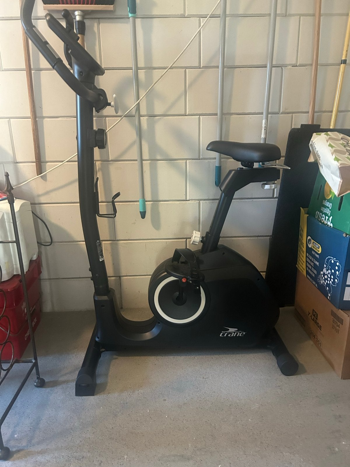 Crane Hometrainer - Zo goed als nieuw, Sport en Fitness, Ophalen, Zo goed als nieuw, Metaal, Benen