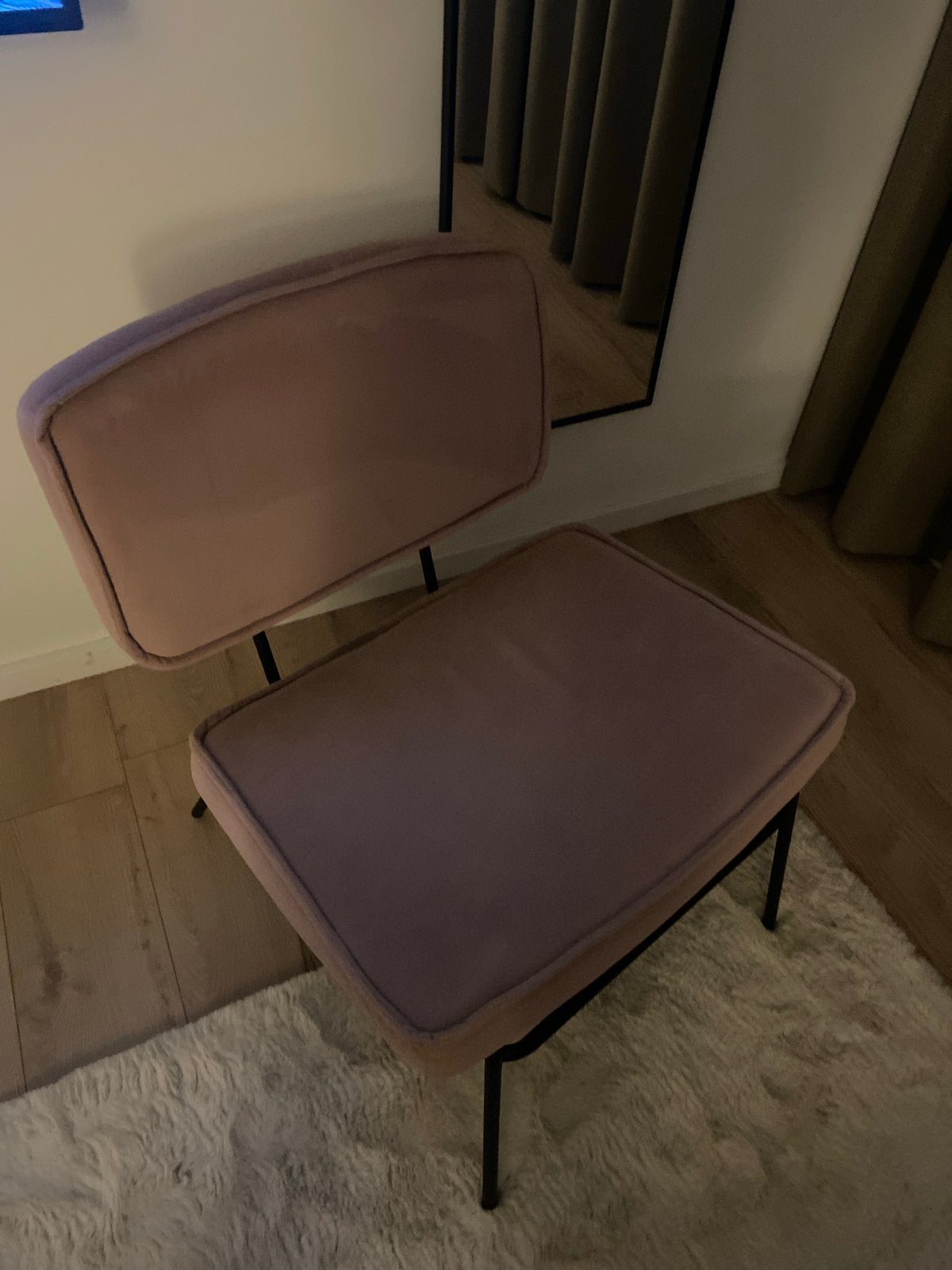 Roze stoel, Huis en Inrichting, Gebruikt, Overige kleuren, Ophalen of Verzenden, Eén
