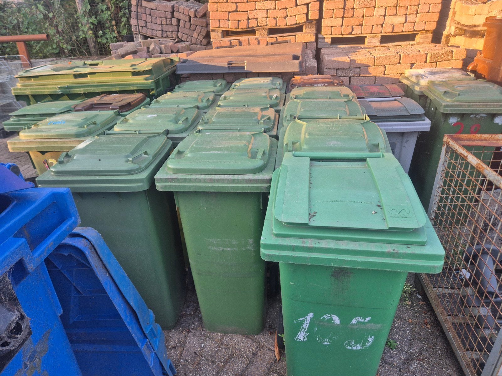 Diverse afvalcontainers kliko's 120 & 140 liter, Kunststof, Gebruikt, Onbekend, 40 liter of meer