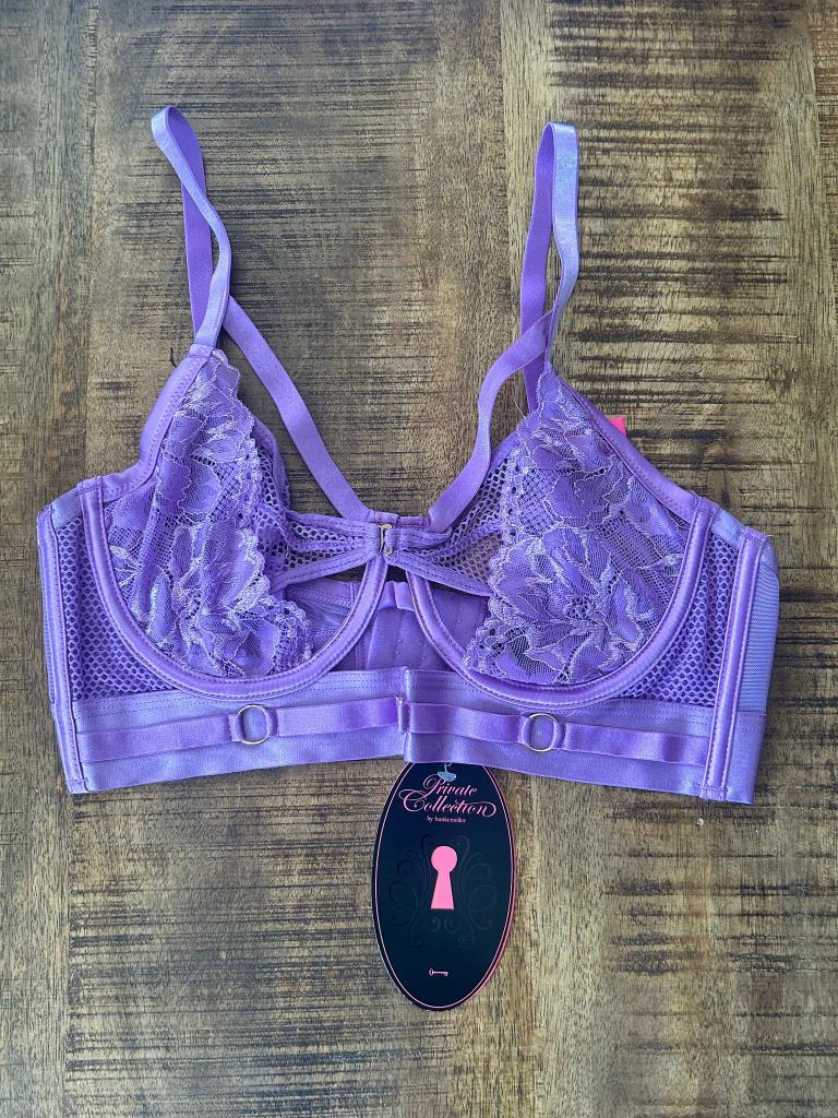 Hunkemöller Private Pleasure Bh 75D, Hunkemöller, Ophalen of Verzenden, Paars, BH