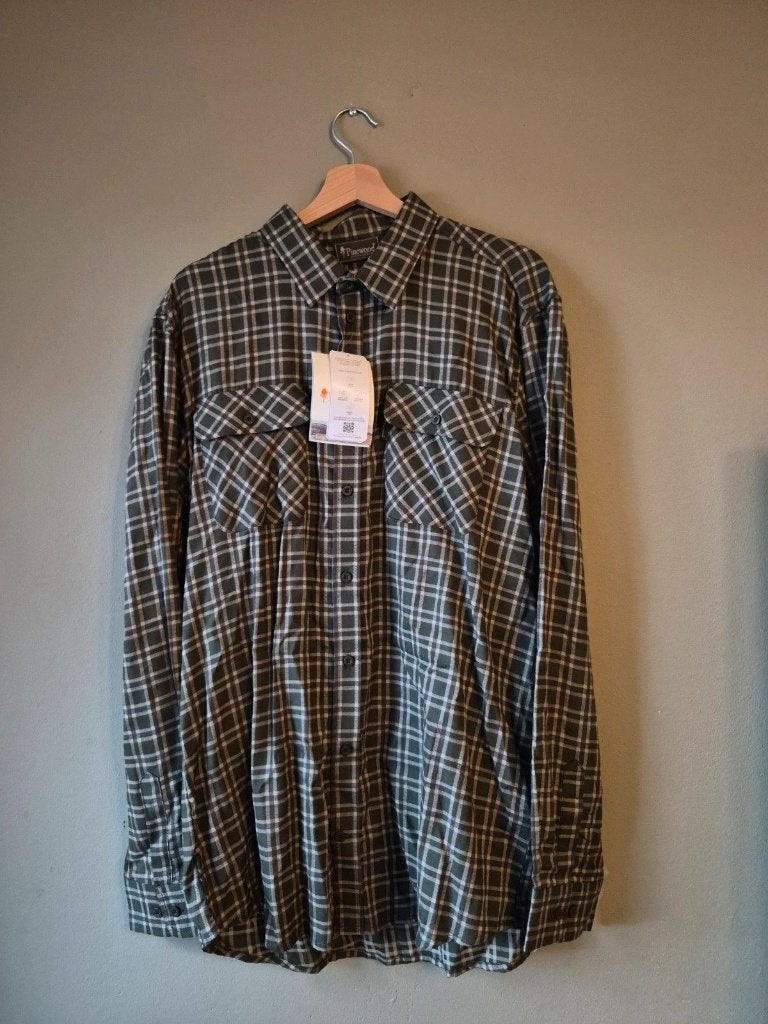 Pinewood | Long leeves | shirt | Groen | XXL | 3XL | Nieuw, Kleding | Heren, Nieuw, Ophalen of Verzenden, Overige halswijdtes