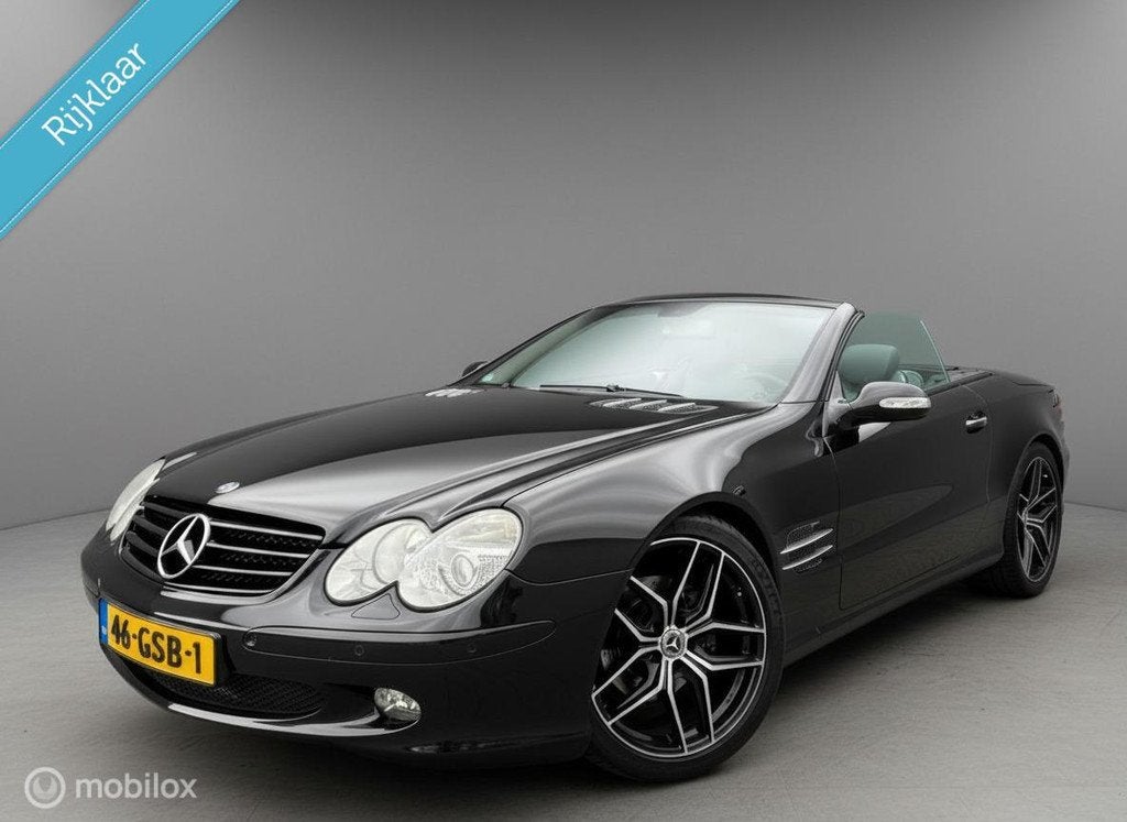 Mercedes SL-klasse SL350 AMG Line Xenon Navi Leder Bose Apk, Automaat, Achterwielaandrijving, Gebruikt, Cabriolet