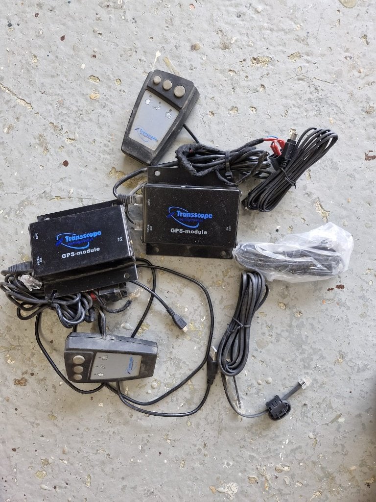 Transscope gps - module tracking systeem, Auto diversen, Ophalen, Gebruikt