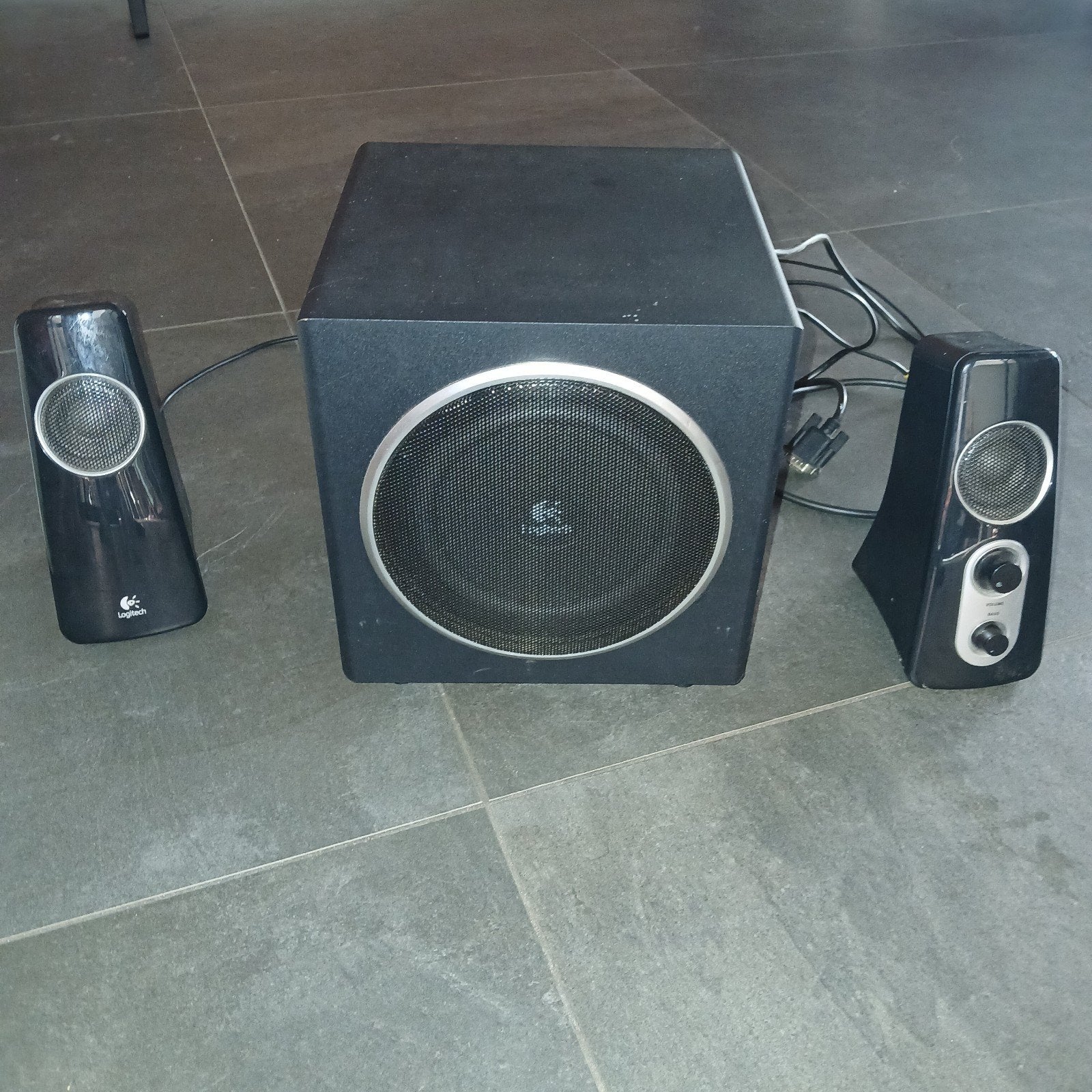 Logitech Speaker System Z523 - 2.1 Speakers met Subwoofer, Ophalen, Gebruikt, Logitech, Speakerset