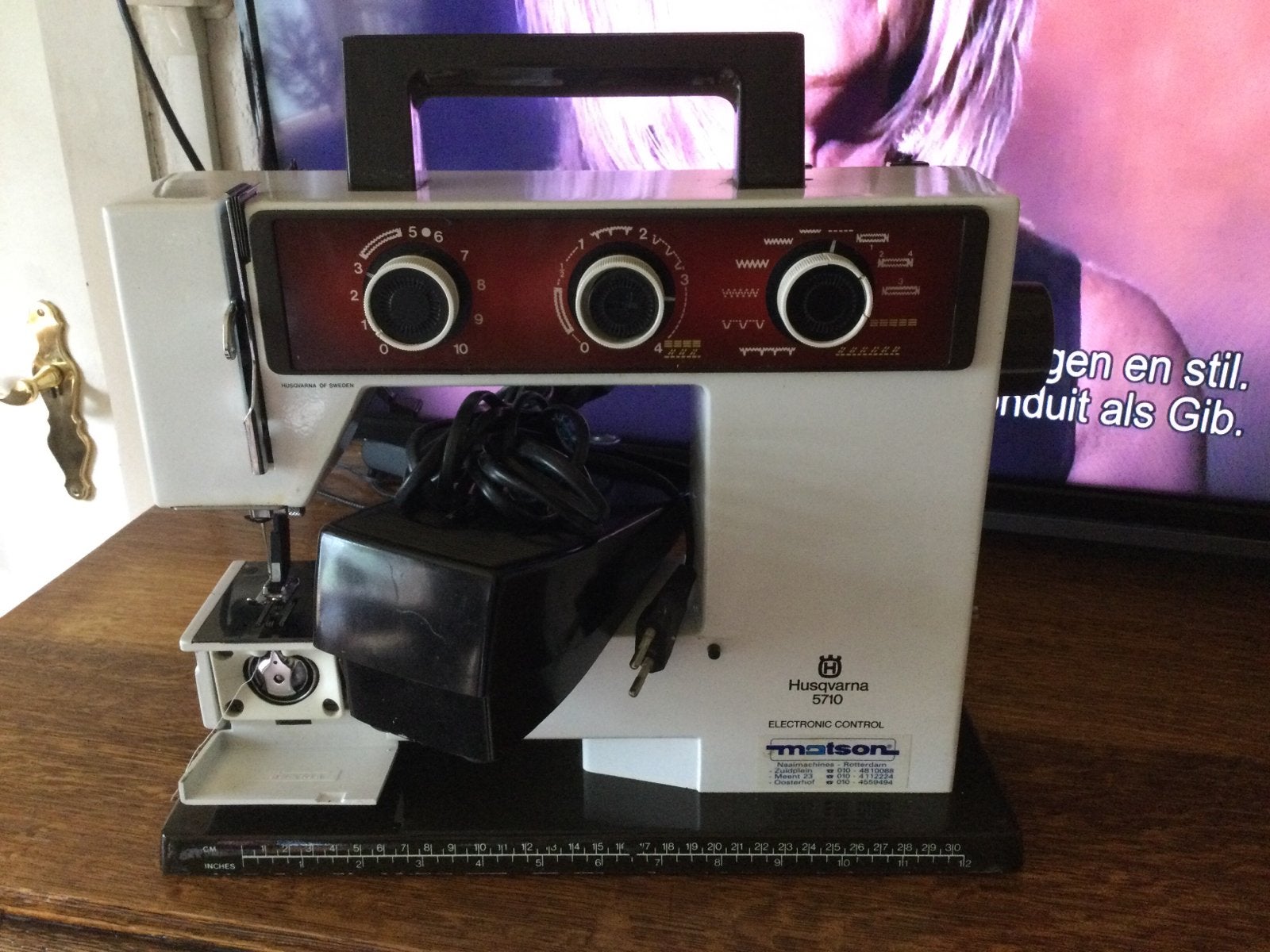 Naaimachine Husquarna, Ophalen of Verzenden, Zo goed als nieuw, Naaimachine, Overige merken
