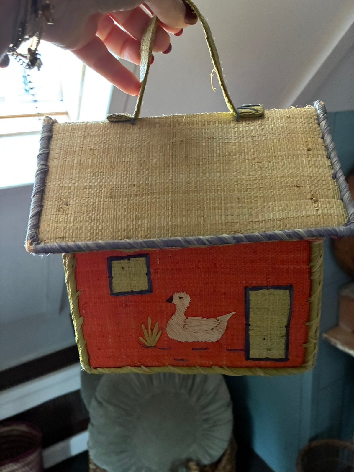 Opbergmandje (2), Ophalen of Verzenden, Zo goed als nieuw