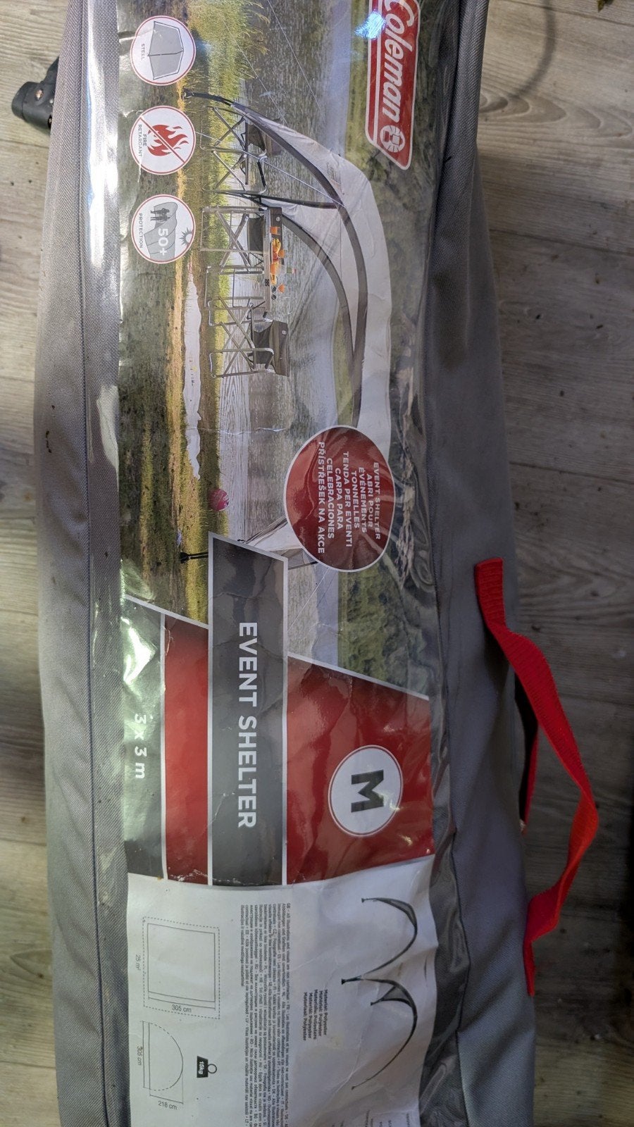 Coleman Event Shelter M 3x3m - Gebruikt, compleet en ok, Ophalen