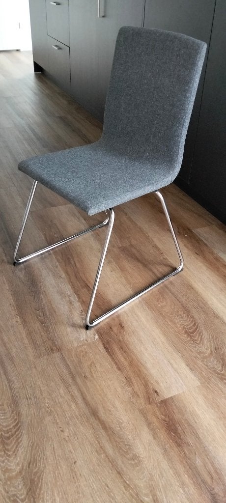 2 Eetkamerstoelen, Ophalen, Twee, Zo goed als nieuw, Metaal