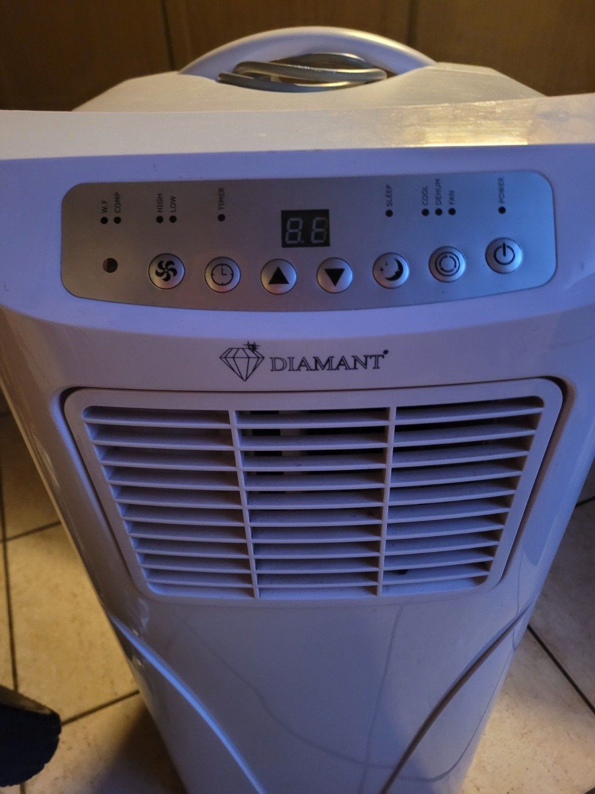 Diamant Mobiele Airco 9000 BTU - Energieklasse A, Witgoed en Apparatuur, Ophalen, Timer, Gebruikt, Minder dan 60 m³