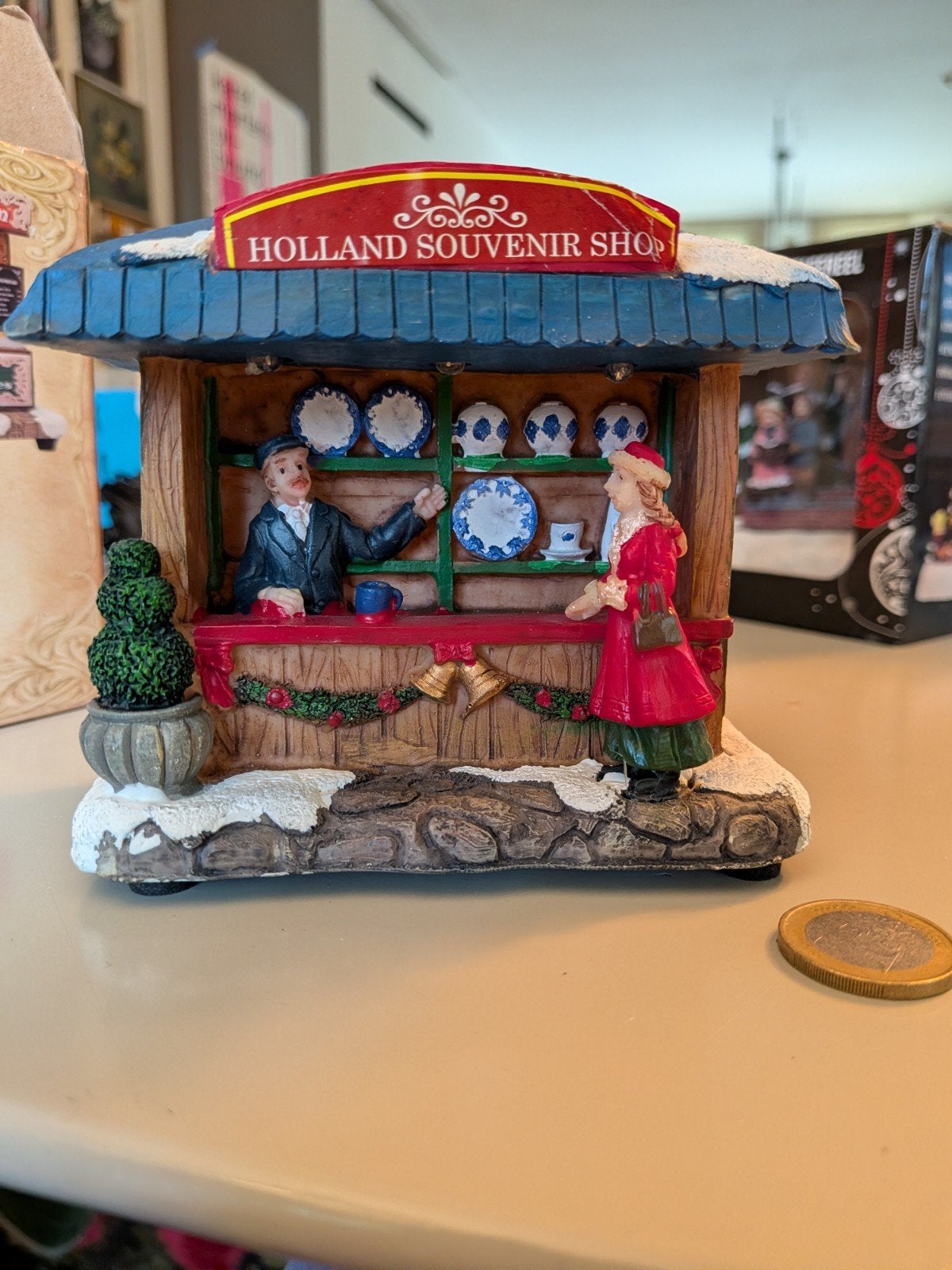 Kersthuisjes Hollands Souvenirs shop, Ophalen of Verzenden, Gebruikt
