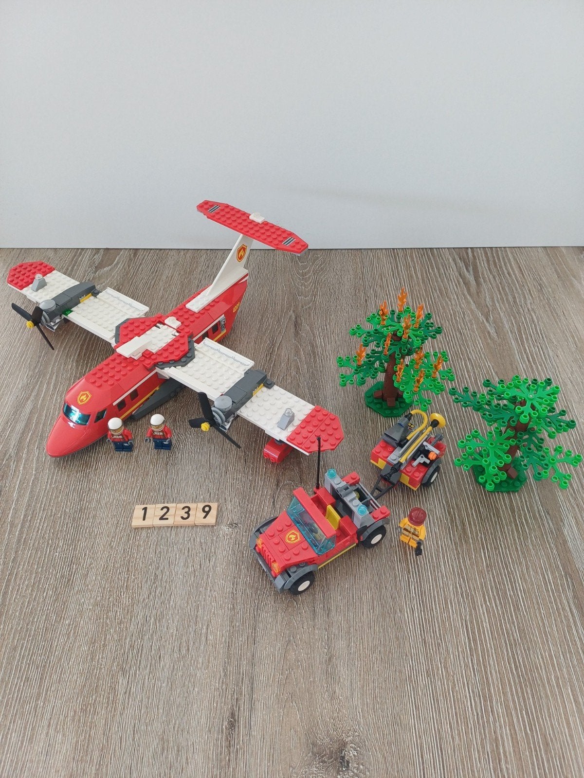 Lego City Brandweer Vliegtuig 4209, Ophalen of Verzenden, Gebruikt