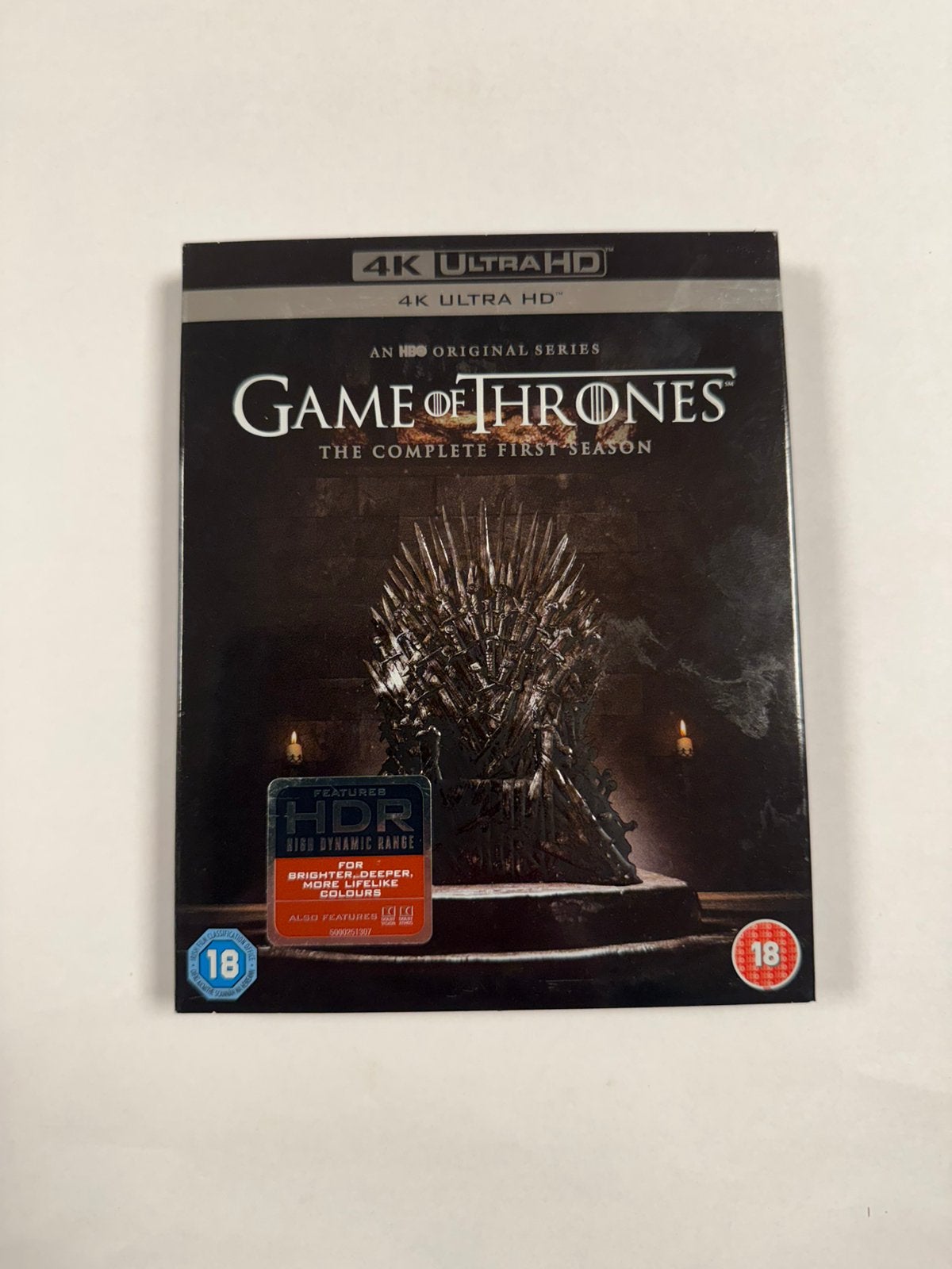 Game of Thrones (first season) 4K Ultra HD met NL-subs, Ophalen of Verzenden, Zo goed als nieuw, Tv en Series