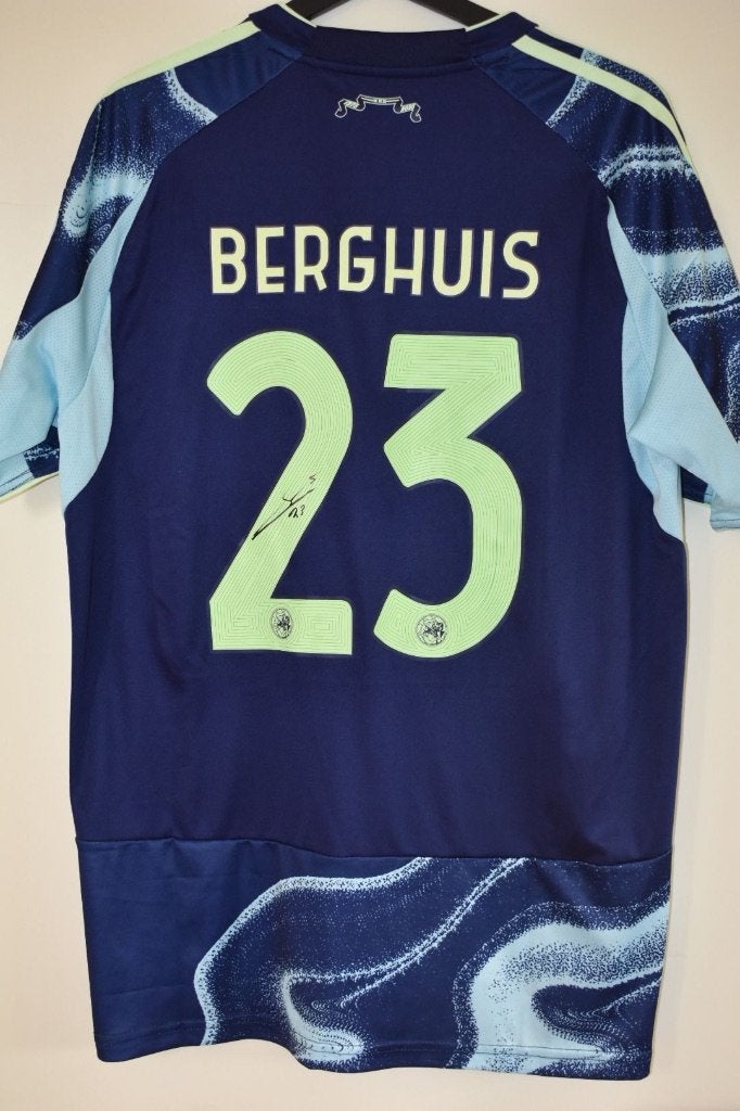 Voetbalshirt gesigneerd steven berghuis, Ophalen of Verzenden, Zo goed als nieuw, Buitenlandse clubs, Shirt