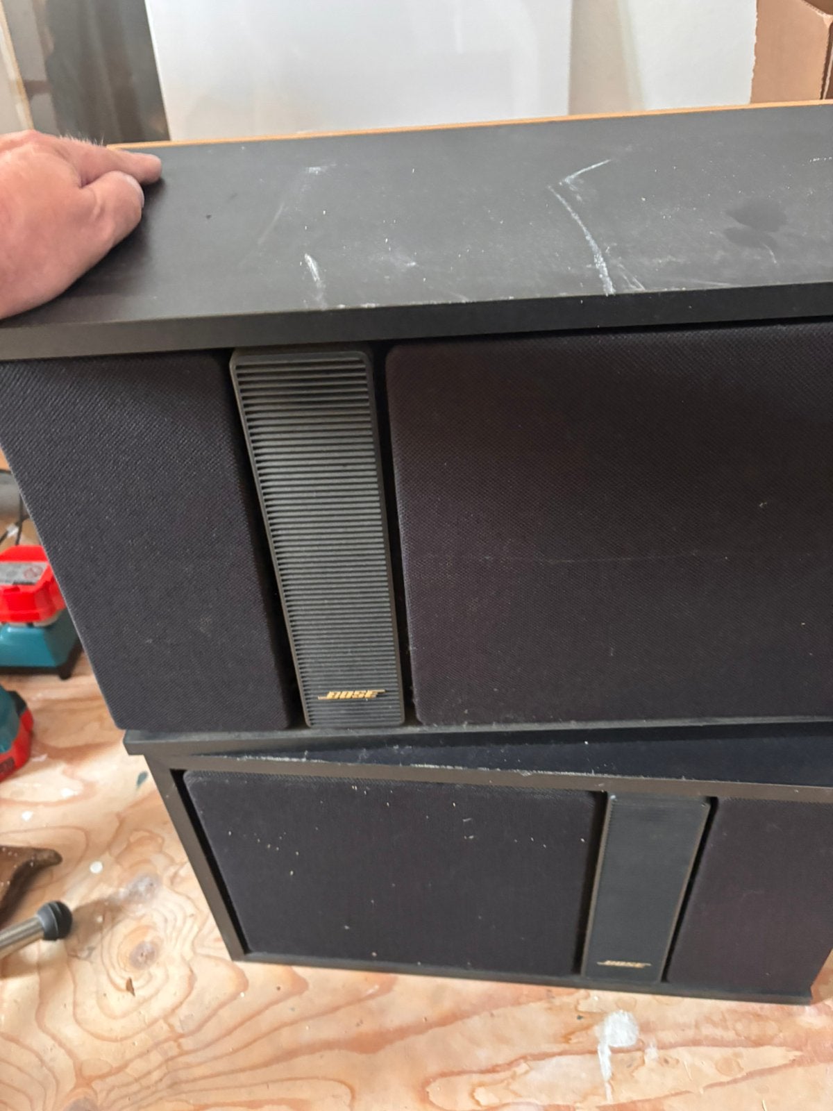 Bose 501 luidsprekers - Set van 2, Ophalen of Verzenden, Gebruikt, Front, Rear of Stereo speakers, Bose