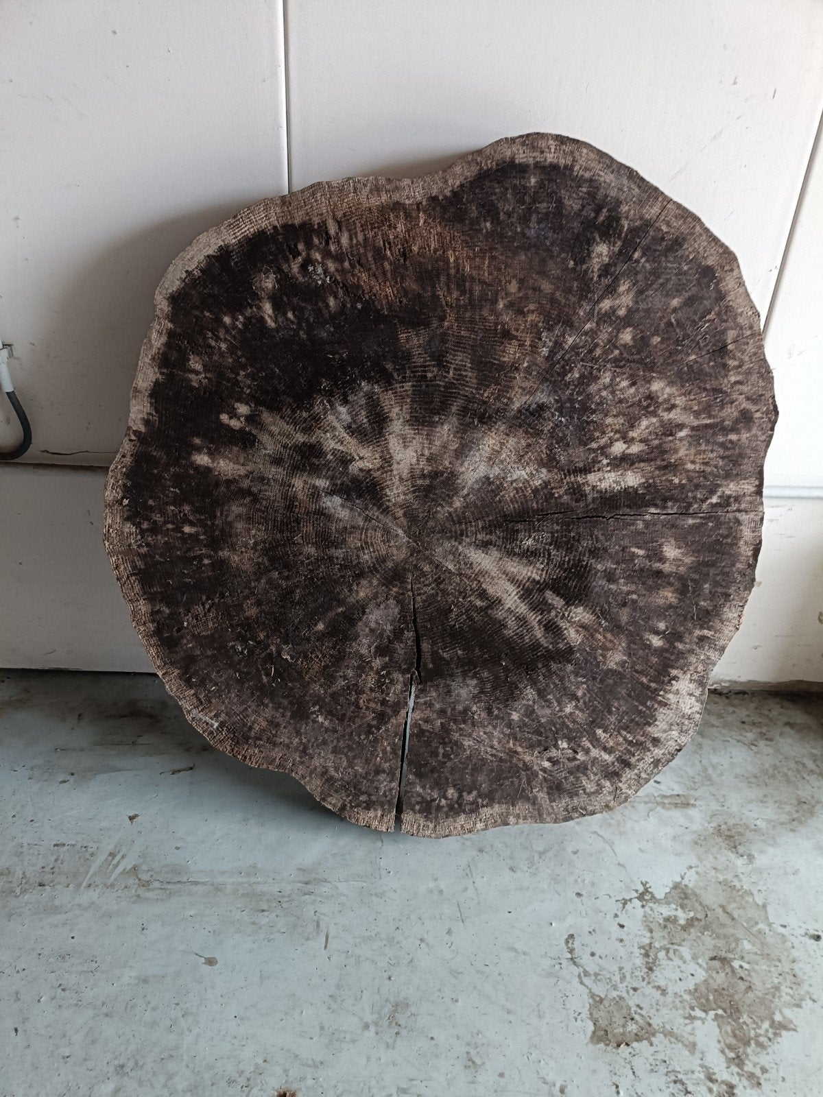 Eiken schaaldelen onbewerkt, 80-100 cm, 8 cm dik, droog, Ophalen of Verzenden