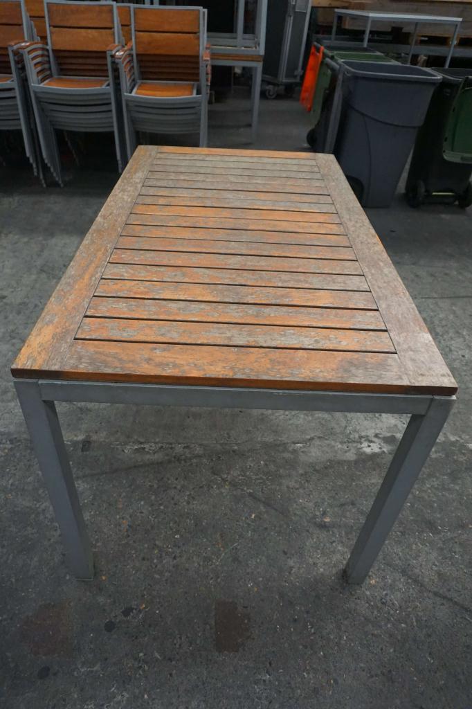 Satelliet tuintafel met tuinstoelen terrastafel met stoelen, Tuin en Terras, Gebruikt, Onbekend, Ophalen of Verzenden, Onbekend