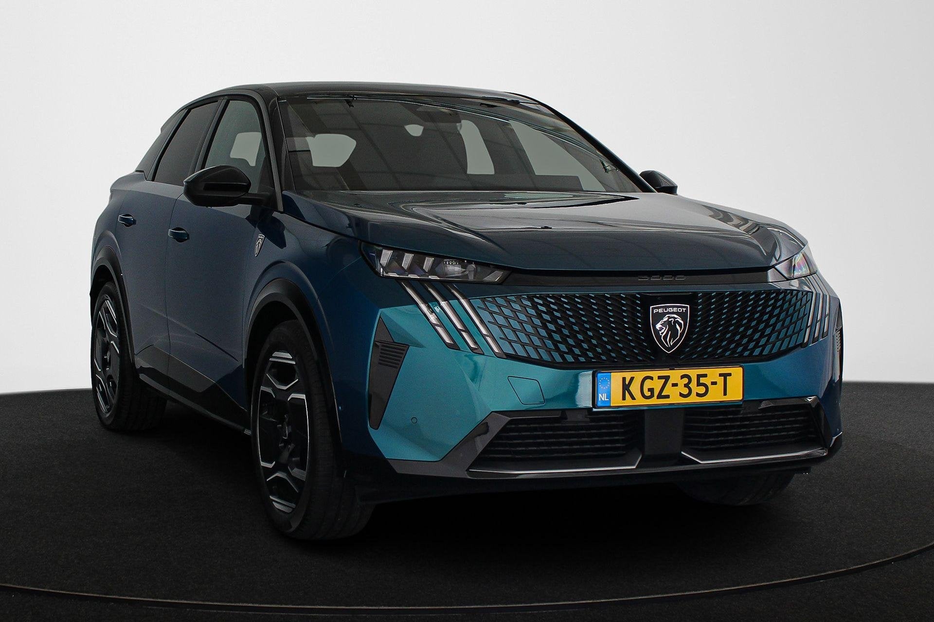 Peugeot e-3008 GT Exclusive 210 73 kWh FOCAL Nappa Leder Stu, Auto's, 1250 kg, Blauw, SUV of Terreinwagen, Te koop