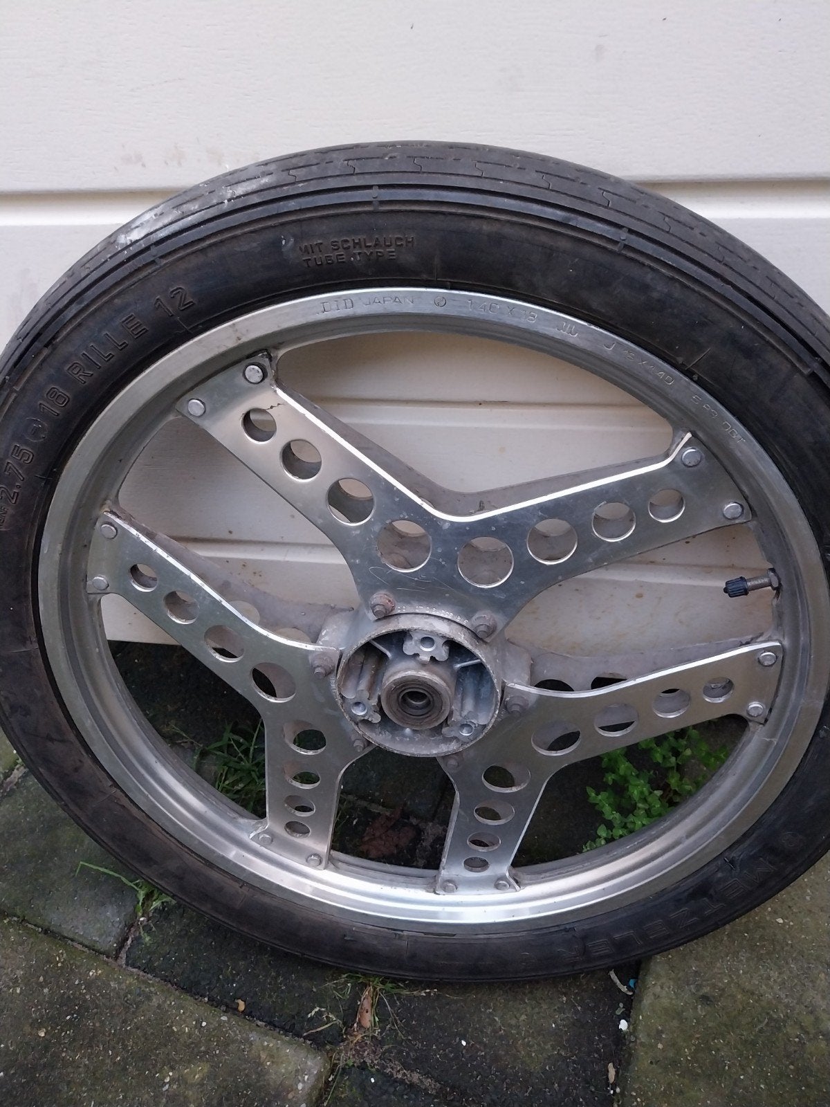 Honda MBX 50 / 80 voorwiel € 150, Fietsen en Brommers, Ophalen of Verzenden, Gebruikt, Overige typen, Honda mt mtx mb mtx mb mbx nsr ns1