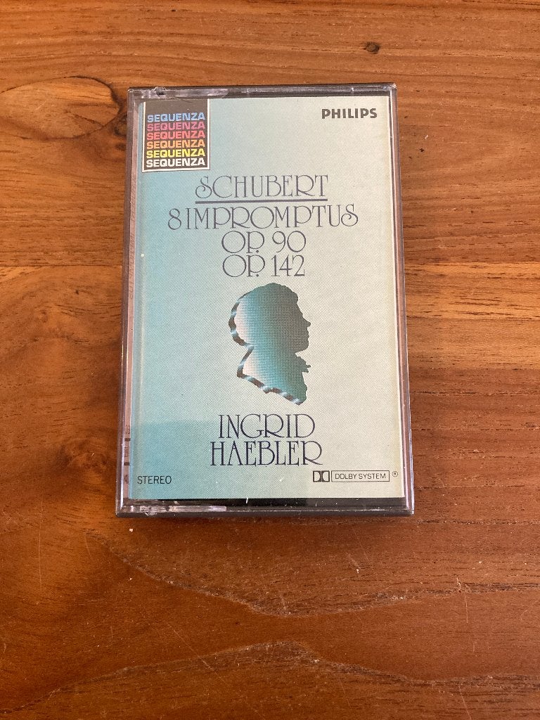 Cassette Schubert - Simpromptus Op. 90 / Op. 142 (Philips /, Cd's en Dvd's, Cassettebandjes, Zo goed als nieuw, Origineel, Klassiek