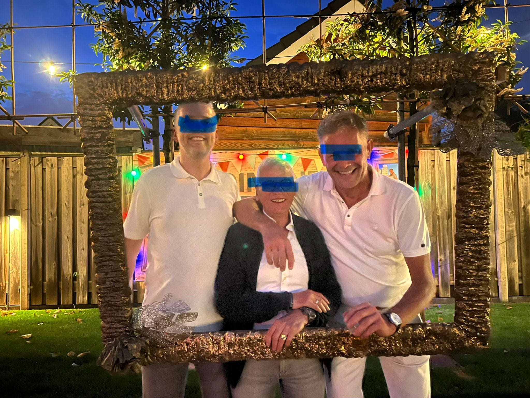 Fotolijst te huur voor feesten en evenementen, Ophalen of Verzenden, Gebruikt, Overige materialen