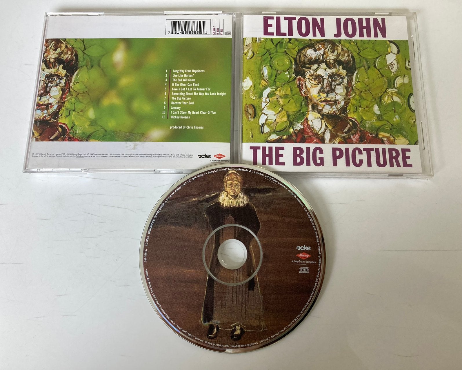 Elton John - The big picture, Ophalen of Verzenden, Zo goed als nieuw