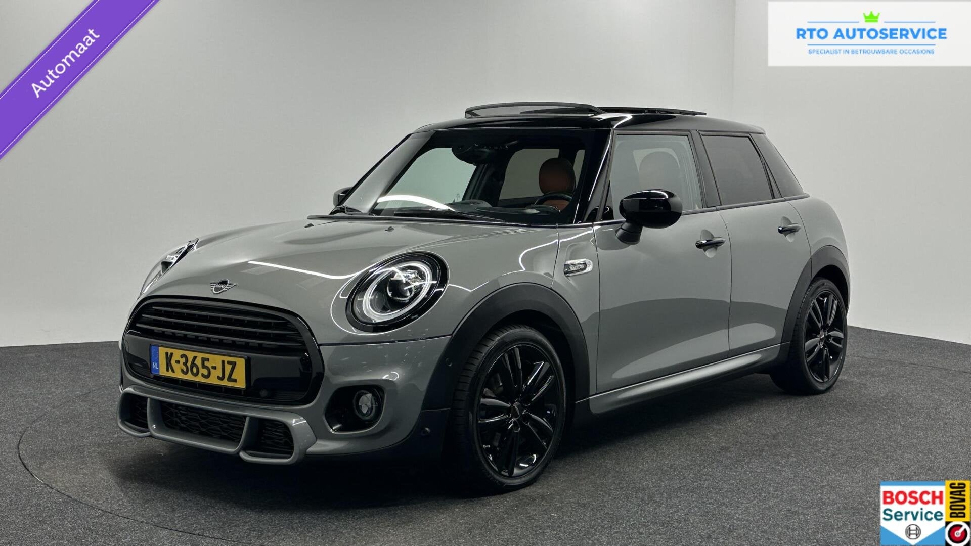 Mini Mini 1.5 Cooper Dalston Edition JCW H&K PANO LEER CAMER, Auto's, Mini, Gebruikt, Euro 6, Met garantie (alle), Automatische klimaatregeling