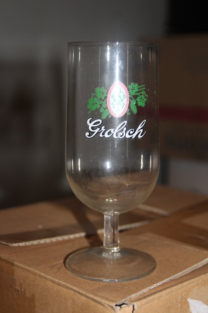 grolsch bierglas, Ophalen of Verzenden, Gebruikt, Glas of Glazen, Grolsch