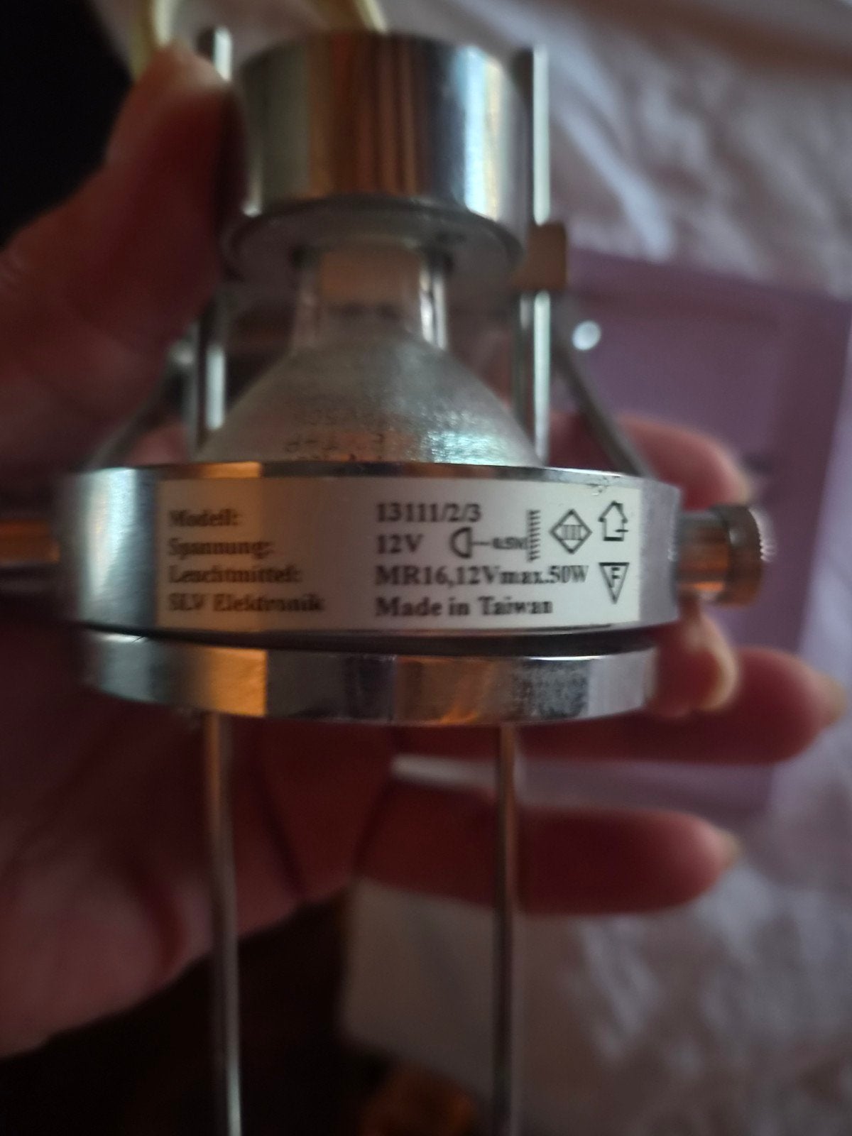 SLV Elektronik Projector Lamp met Cupido Projectie, Huis en Inrichting, Overige typen, Gebruikt, Met stekker, GU5.3